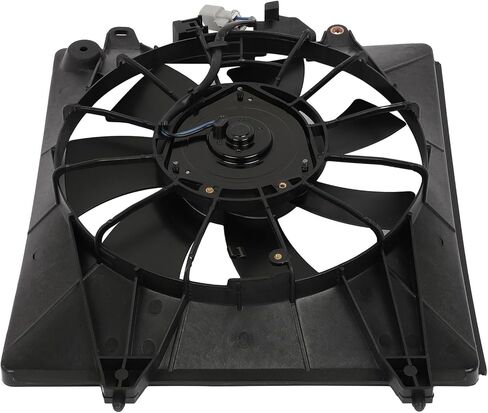 Radiator Cooling Fan Assembly Compatible with 2007-2009 for Honda for CR-V 2.4L,Radiator Fan Direct Fit Replacement for Engine Cooling Fan & Engine A/C Condenser in Saudi Arabia