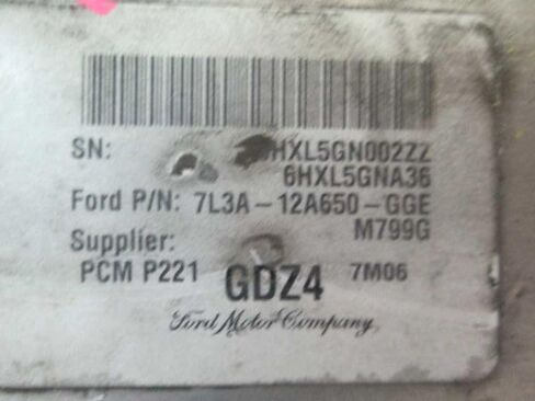 وحدة التحكم في المحرك ECM 5.4L 08 متوافقة مع Ford F150 Pickup 7L3A-12A650-GGE 7L3A12A650 in Saudi Arabia