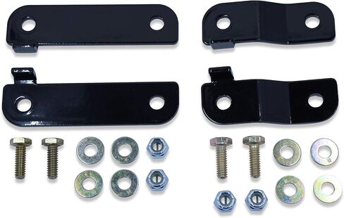 Front & Rear Brake Line Relocation Brackets compatible with Jeep JK Wrangler with 2"-4.5" Lift in Kuwait