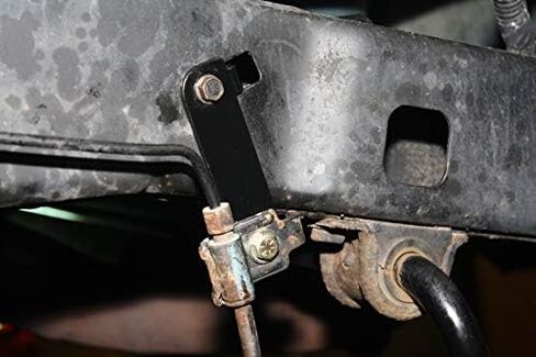Front & Rear Brake Line Relocation Brackets compatible with Jeep JK Wrangler with 2"-4.5" Lift in Kuwait
