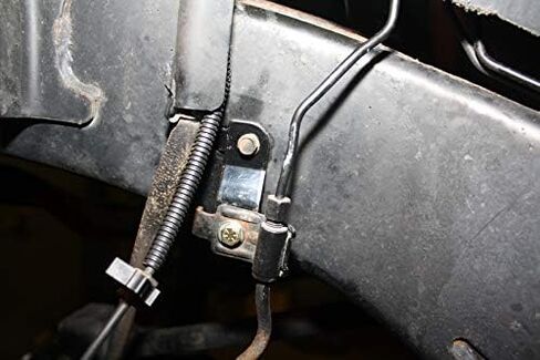 Front & Rear Brake Line Relocation Brackets compatible with Jeep JK Wrangler with 2"-4.5" Lift in Kuwait