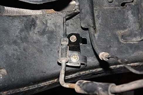 Front & Rear Brake Line Relocation Brackets compatible with Jeep JK Wrangler with 2"-4.5" Lift in Kuwait