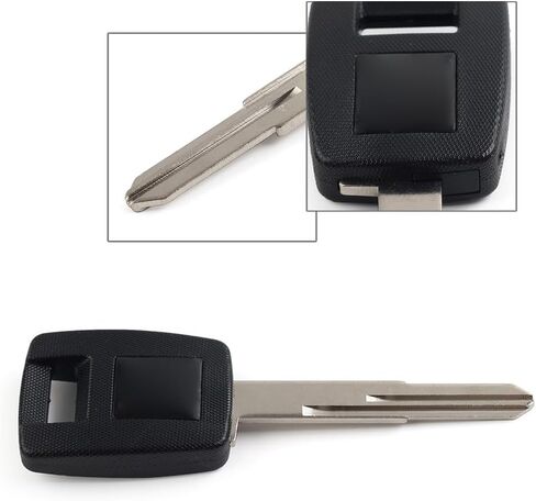 Three T FSFY Motorcycle Uncut Blade Blank Key Duplicate Key Uncut for Suzuki GSX DL1000 DL650 DL650AL3 V-STROM Metal Key with ABS Upper Black in Saudi Arabia