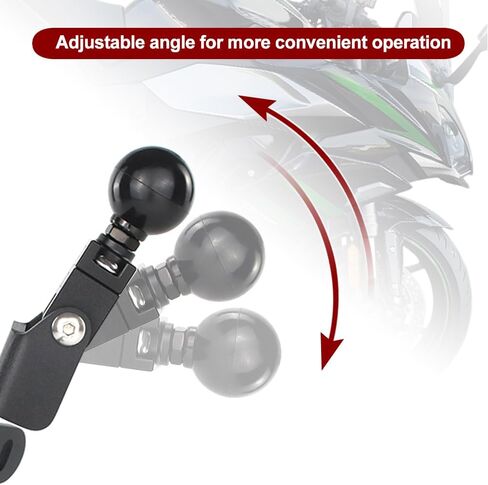 حامل نظام تحديد المواقع xitomer مناسب للنينجا 1000 SX 2017-2025 حامل نظام تحديد المواقع مناسب لـ Z1000SX 2011-2017 مناسب لقوس ملاح الكرة RAM in Kuwait