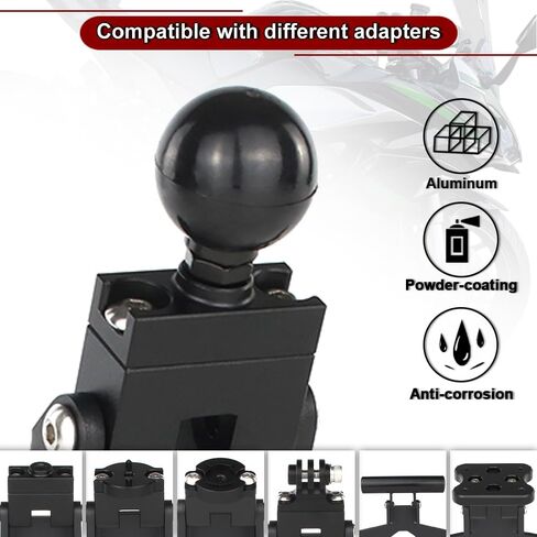 حامل نظام تحديد المواقع xitomer مناسب للنينجا 1000 SX 2017-2025 حامل نظام تحديد المواقع مناسب لـ Z1000SX 2011-2017 مناسب لقوس ملاح الكرة RAM in Kuwait