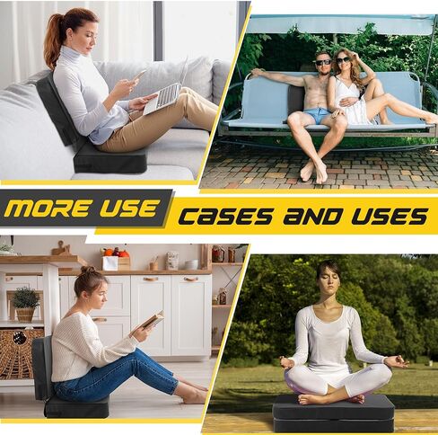 ROYALAY Go Kart Seat for Two Seater, PU Go Cart Seats 2 Person with Elastic Strap, Waterproof Go-Kart Car Double Seat Cushion, Go Kart Parts and Accessories Fit Cars, Truck, SUV, Vans in Kuwait