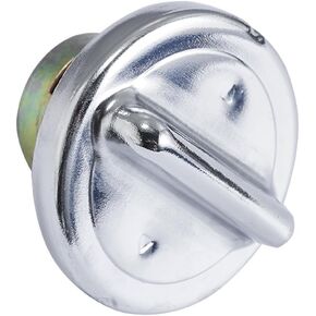 Fuel Gas Tank Cap, Alloy Anti-scratch Waterproof Motorcycle Fuel Cap, Motorcycles Oil Tank Sealing Tool, for Most 50cc 150cc 250cc ATV Moped Scooter Go Karts Pit Bike Dirt Bikes (Silver) in Kuwait