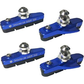 Sport Road Bike Cycle Bicycle Brake Pads Block 2 Pair (Blue) in Saudi Arabia
