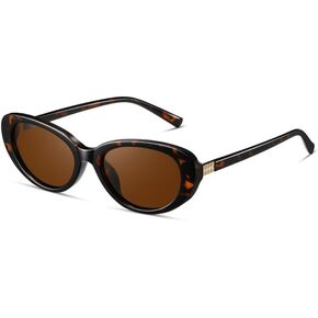 kimorn Retro Oval Sunglasses for Women 70s Small Chic Cat Eye Sun Glasses in Kuwait