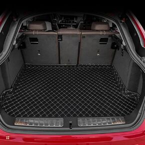 Car Trunk Mat for Toyota Corolla 10th. Gen 2007 2008 2009 2010 2011 2012 2013, Custom Fit PU Leather Cargo Liner, All-Weather Waterproof Rear Trunk Liner Protector, Auto Interior Accessories in Kuwait