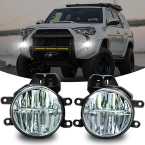 مصابيح ضباب LED تناسب 16-21 تويوتا تاكوما، لـ 14-21 تندرا، لـ 14-16 كورولا، لـ 14-18 هايلاندر / كلوجر / 4 رنر، لـ 16-18 RAV4، مناسبة لـ 14-15 لكزس RX350 RX450h، مصابيح ضباب LED مُعدلة وترقية in Kuwait