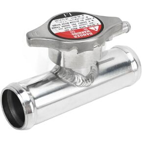 Inline Radiator Hose Filler Neck With 16PSI Cap 32mm 1‑1/4in OD T6061 Aluminum Polished Surface for Cars in Kuwait