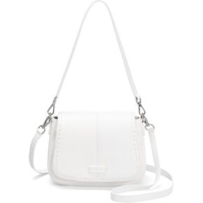 befen Leather Crossbody Bags for Women Genuine Leather Purse with RFID Card Slots Trendy Saddle Bag Womens Handbag in Kuwait