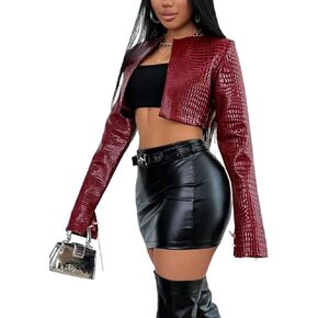 Casual Jackets for Women Crop Top Jacket in Saudi Arabia