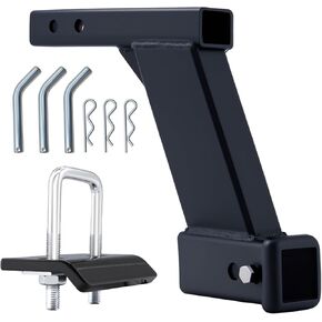 رافعة تمديد جهاز الاستقبال 10000 رطل، 10 بوصة، ارتفاع/إسقاط 10 بوصة مع جهاز استقبال 2 بوصة، طول قابل للتعديل 9 بوصة أو 11 بوصة، مع غطاء أنبوب الاستقبال، جهاز مضاد للتأرجح، وثلاثة دبابيس تثبيت in Kuwait