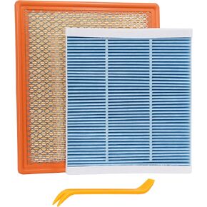 Engine Air Filter&Cabin Air Filter Combo Pack-Compatible with Chevy Malibu L4 2.0L 2.5L 2013-2015,Malibu Limited L4 2.5L 2016/Buick Regal L4 2.0L 2015-2017-CF10775&CA11251 in Kuwait