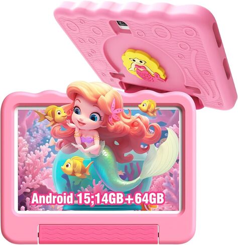 YosaToo Tablet 10 بوصة Android Tablet، Android 11 Tablet مع حافظة متضمنة، 3GB RAM 64GB ROM 512GB توسيع، جهاز لوحي WiFi 10 بوصة IPS HD شاشة تعمل باللمس كاميرا مزدوجة عمر بطارية طويل in Kuwait