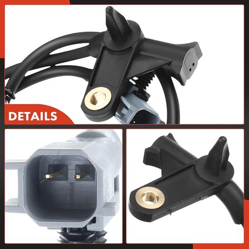A-Premium ABS Wheel Speed Sensor Compatible with Chrysler & Dodge Models - Town & Country, Caravan, Grand Caravan, 2006-2007, Front Right Passenger Side, Replace# 4683470AE, 4683470AF in Saudi Arabia