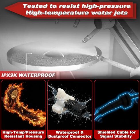مستشعر سرعة عجلة ABS 4 قطع: أمامي خلفي يسار ويمين متوافق مع Acura 2009-2014 TSX L4 2.4L V6 3.5L، Honda 2008-2012 Accord L4 2.4L V6 3.5L، 2010-2011 Accord Crosstour V6 3.5L، 2012 CR-V L4 2.4L in Kuwait