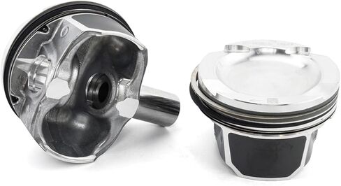 11257610295 - Pistons and Rings Set, 6 Cylinder, Φ84.00mm STD Bore, For BMW N54/N55 3.0L Twin-Turbo Engine, 1.2/1.5/2.0mm Ring Thickness, OE Replacement in Kuwait