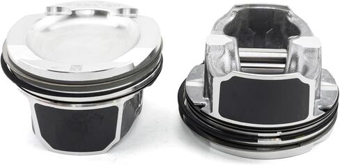 11257610295 - Pistons and Rings Set, 6 Cylinder, Φ84.00mm STD Bore, For BMW N54/N55 3.0L Twin-Turbo Engine, 1.2/1.5/2.0mm Ring Thickness, OE Replacement in Kuwait