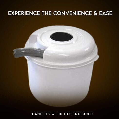 Wonder Mill - مرشح WonderMill & Whisper Mill - مرشح الحبوب اليدوي المتوافق - يمنع الفوضى والغبار in Kuwait