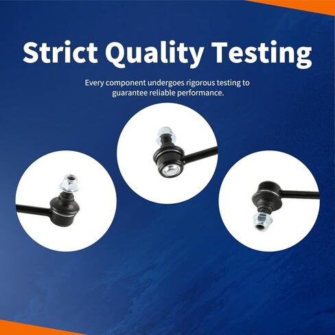 Front Sway Bar Link Pair for 2012-2017 Hyundai Azera 2012-2015 Sonata 2014-2016 for Kia Cadenza 2012-2016 Optima K750658 in Saudi Arabia