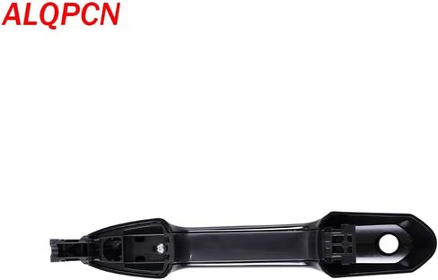 Black Painted 1 Lot Exterior Door Handle Compatible with Toyota RAV4 Highlander Sienna 2019-2024 Without Keyless Entry in Saudi Arabia