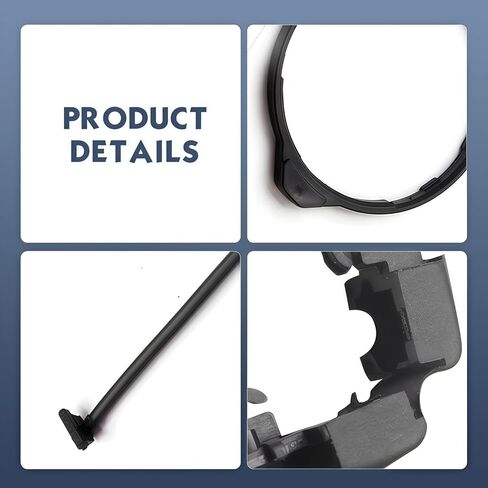 2 PCS Fuel Filler Cap Clip and Fuel Tank Cap Rope Tether, Replace OEM #17670-SJA-013 91594-SNA-A01, Compatible with Honda Accord Civic CRV in Kuwait