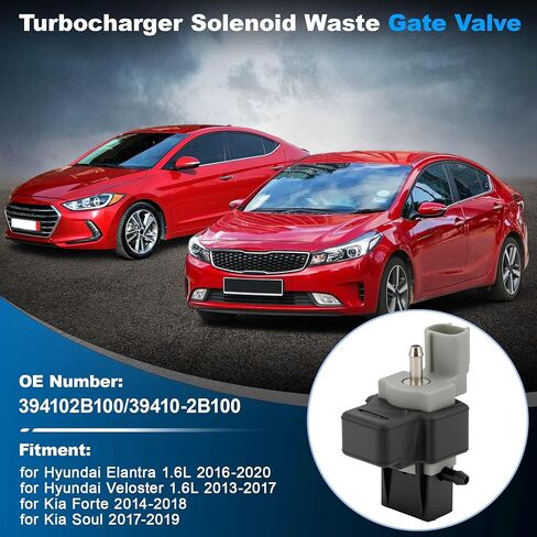 Turbo Pressure Solenoid Valve for Hyundai Elantra Veloster 2016-2017 for Kia Forte 2014-2018 for Kia Soul 2017-2019 No.394102B100/39410-2B100 in Saudi Arabia