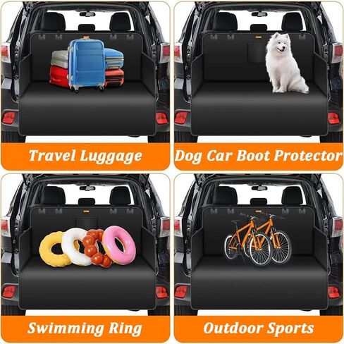 SUV Cargo Liner for Dogs for Volvo XC90 7seats 2010-2023, Waterproof Non-Slip Pet Trunk Protector Scratchproof Dog Blanket Easy to Clean in Saudi Arabia