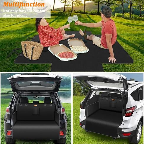 SUV Cargo Liner for Dogs for Volvo XC90 7seats 2010-2023, Waterproof Non-Slip Pet Trunk Protector Scratchproof Dog Blanket Easy to Clean in Saudi Arabia