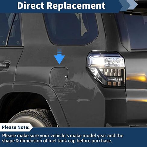 Fuel Tank Filler Door Gas Tank Door Cover for Toyota 4Runner 2010-2024 Primer Fuel Filler Flap Cover for Toyota 4 Runner 77350-35071 in Saudi Arabia