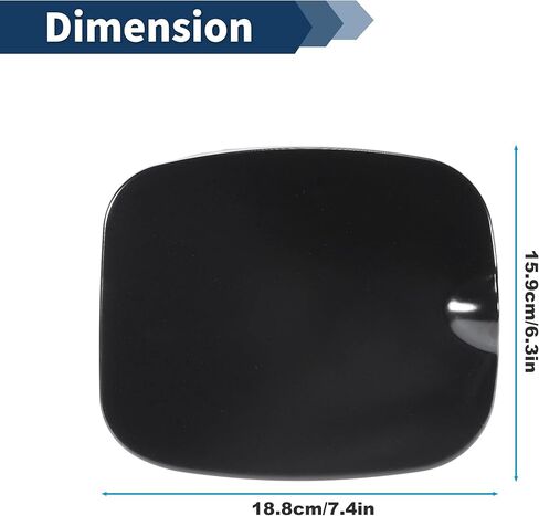 Fuel Tank Filler Door Gas Tank Door Cover for Toyota 4Runner 2010-2024 Primer Fuel Filler Flap Cover for Toyota 4 Runner 77350-35071 in Saudi Arabia