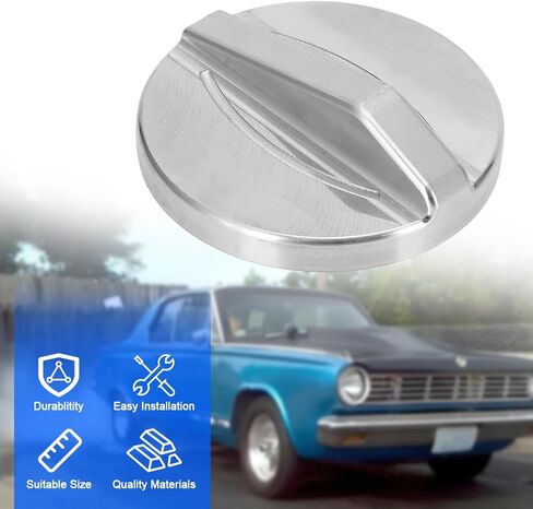 غطاء خزان الوقود من AUTOVIC لغطاء خزان الوقود لبليموث باراكودا فاليانت ودودج دارت 1963 1964 1965 1966 لنماذج موبار A-Body المبكرة in Kuwait