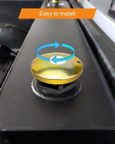 Transfer Tank Vented Cap Fit for Dee Zee Fill-Rite, Venting Pressure Tank Cap for 2 Inch NPT Threaded Tank Plug Base, Top Only in Saudi Arabia