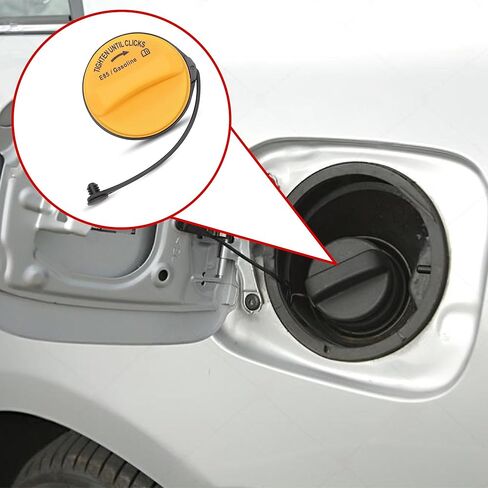 غطاء الغاز غطاء الوقود 8L3Z-9030-C لفورد F-250 سوبر ديوتي 2011-2016 لفورد كراون فيكتوريا 2008-2009 1 قطعة أصفر in Kuwait