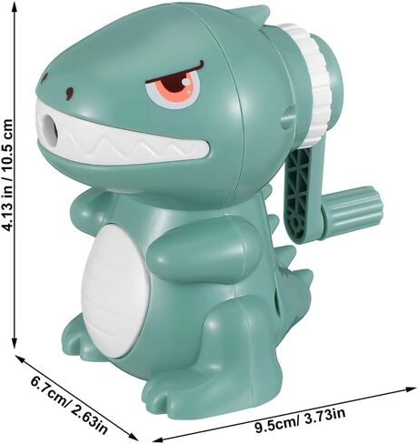 مبراة يدوية على شكل ديناصور من توفيكو، مبراة أقلام رصاص للأطفال، مبراة أقلام رصاص لطيفة، مبراة أقلام رصاص للفتيات، مبراة كهربائية بألوان زاهية، هدية للأطفال، صبي من البلاستيك in Kuwait