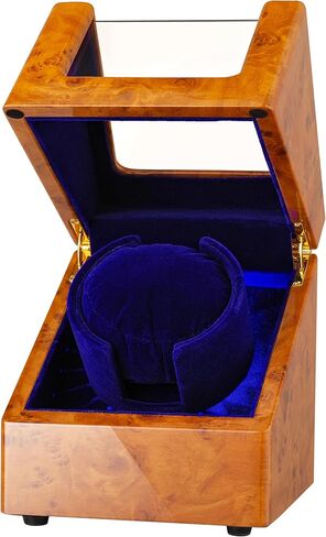 Watch Winders For Automatic Watches ，1/2/4 Watch Winder with Quiet Motor, Automatic Watch Winder With Led Light, Watch Winde With Four Rotation Modes,Soft quality watch pillow，Best Gift (7.6) in Saudi Arabia