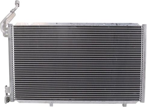 TRQ Air Conditioning A/C Condenser Compatible with 2014-2017 Ford Fiesta in Saudi Arabia
