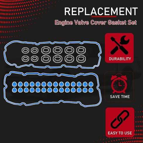 مجموعة حشية غطاء صمام المحرك متوافقة مع 2014 2015 2016 2017 Ford F150 2018 2019 2020 Ford Mustang V8 5.0L 5.2L يستبدل VS50902R in Kuwait