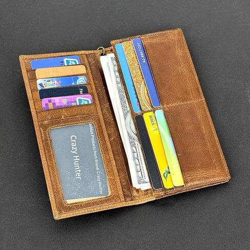 Retro Biker Leather Wallet American Indian Chief Head Printing Purse W/Chain Men in Kuwait