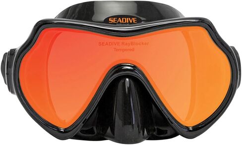 Seadive by XS Scuba Ray Blocker Eagleye SLX HD Mask - White, Without Purge in Kuwait