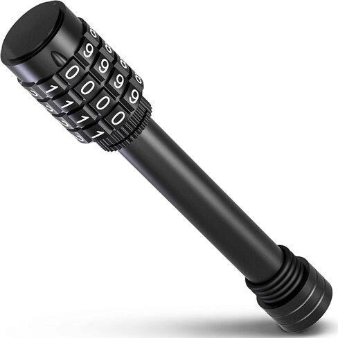 Keyless Combination Trailer Hitch Pin Lock for RV, Boat, and Truck - 5/8" Pin with 3.5" Usable Length, 30,000 lbs GTW - Heavy Duty Security Lock for 2" & 2.5" Receivers Class III IV V (Black) in Kuwait