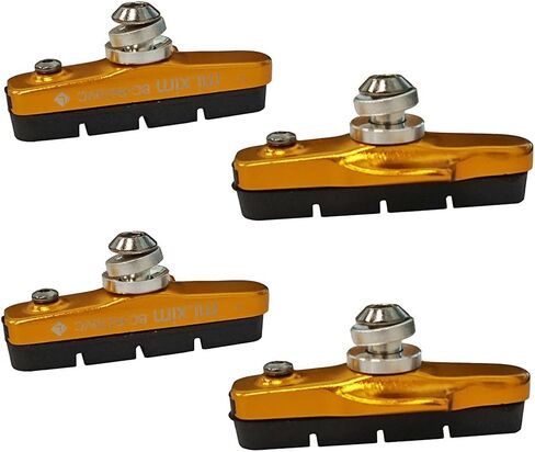 Sport Road Bike Cycle Bicycle Brake Pads Block 2 Pair (Blue) in Saudi Arabia