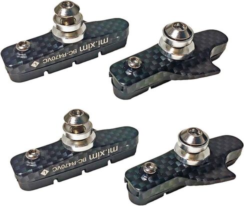 Sport Road Bike Cycle Bicycle Brake Pads Block 2 Pair (Blue) in Saudi Arabia