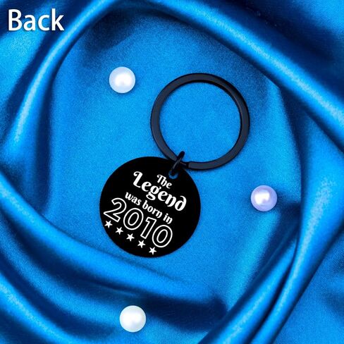 Sweet 16 Birthday Gifts for Girls Boys, 16th Happy Birthday Decorations for Men Women, Unique 16-18 Year Old Teen Boy Girl Bday Present - Born in 2010 Double-Sided Keychian with Inspirational Quotes in Saudi Arabia