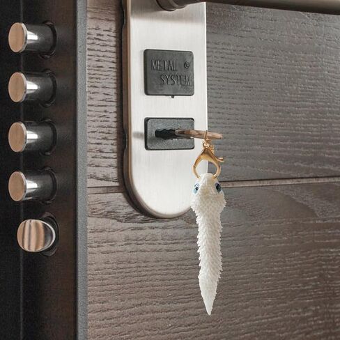 Realistic 3D Printed Snake Keychain in Kuwait