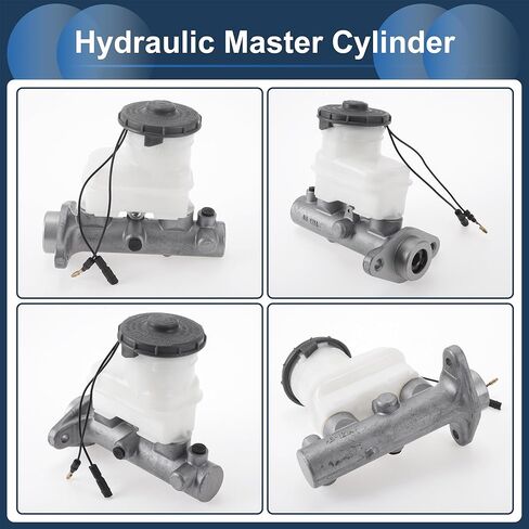 Brake Master Cylinder Reservoir No.46100SO4A01 for Honda Civic 1996-2000 Hydraulic Master Cylinder Silver Tone,White Aluminum Alloy,Plastic 1 Pc in Saudi Arabia
