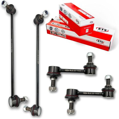 ETS 4 قطعة مثبت أمامي وخلفي Sway Bar End Link Kit يناسب 11-13 كيا سورينتو / 07-12 هيونداي سانتا في / 07-12 فيراكروز K750205، K750204، K750279 in Saudi Arabia